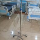 Tiang infus kaki 5 stainless